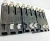Lot of 3 Square D QOB370 Circuit Breaker 70 Amp 3 Pole 240 Vac *Flaw