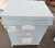 GE 30 KVA DRY TYPE TRANSFORMER 480▲ HV 208 120 LV 3 PHASE 9T10A1002 3R Outdoor