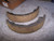 2) NEW HYSTER LINED FORKLIFT BRAKE SHOE SET 1334620  SET OF 2