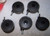 SET OF 5 SWIVEL CASTER SHELF / UTILITY CART WHEELS  LOT OF 5