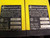2) DETECTOR 3 36" LIGHT CURTAIN SET TRANSMITTER RECEIVER MODEL 3LC36 LOT OF 2