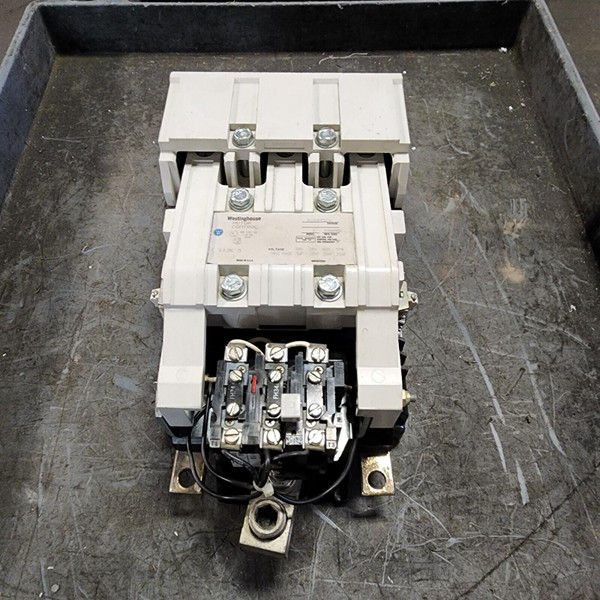 WESTINGHOUSE SIZE 5 MOTOR STARTER 600 VAC 3Ø 480V COIL A200M5CW (MISSING LUGS)
