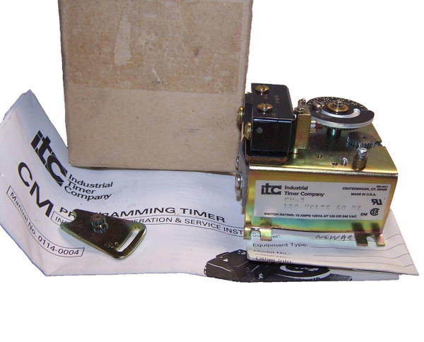 NEW ITC CM-3 PROGRAMMING TIMER 120 VAC 