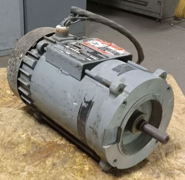 DAYTON 1/2 HP AC MOTOR 115/208-230 VAC 1Ø 1725 RPM 56C FRAME TEFC 6K333B
