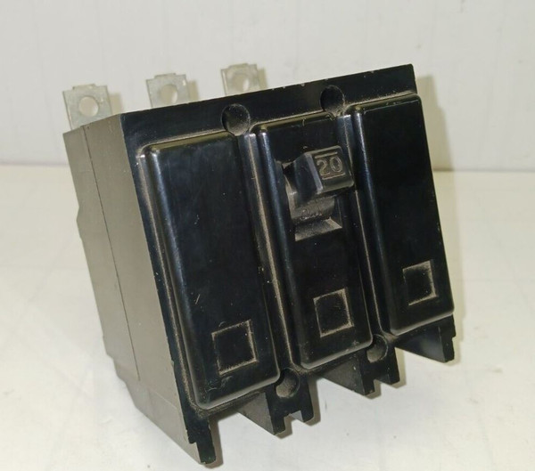 WESTINGHOUSE 20 AMP CIRCUIT BREAKER  3 POLE BOLT ON 24O VAC BA3020H
