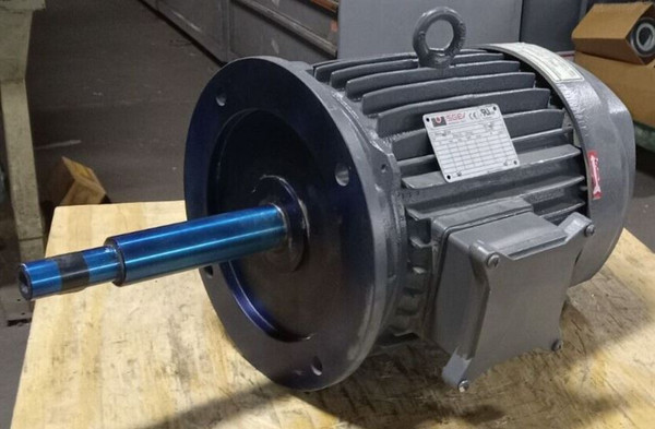 NEW ISGEV A112M2 5.5 HP AC MOTOR 200-240▲/380Y/480Y VAC 3Ø 3490 RPM TEFC 138908