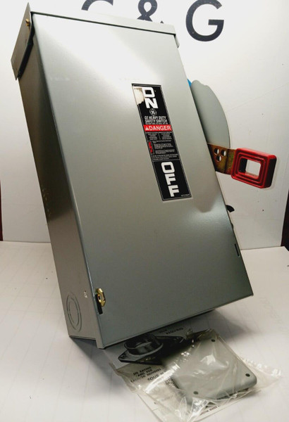 GENERAL ELECTRIC THN3363R 100 AMP HEAVY DUTY SAFETY SWITCH 600VAC 250VDC