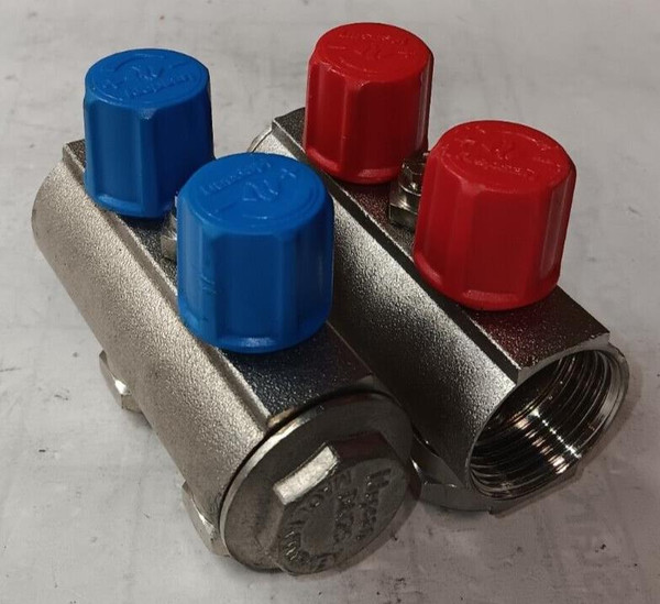 2) NEW KLEPSAN DN25 HOT & COLD WATER REGULATOR VALVE 25MM 2) NEW KLEPSAN DN25 HOT & COLD WATER REGULATOR VALVE 25MM