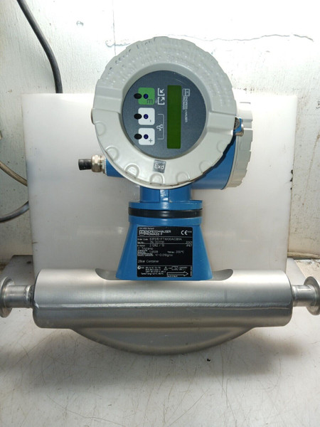 ENDRESS HAUSER 63F PROMASS F FLOW METER 1" TRICLAMP 63FS15-FTW00A03B1A