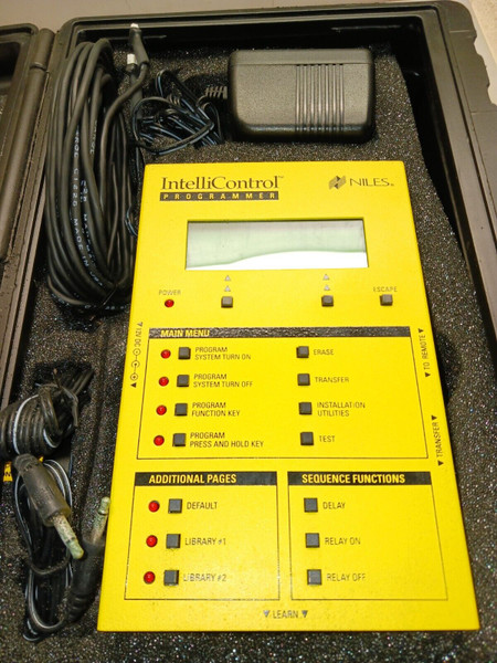 NILES W-03825 INTELLICONTROL PROGRAMMER
