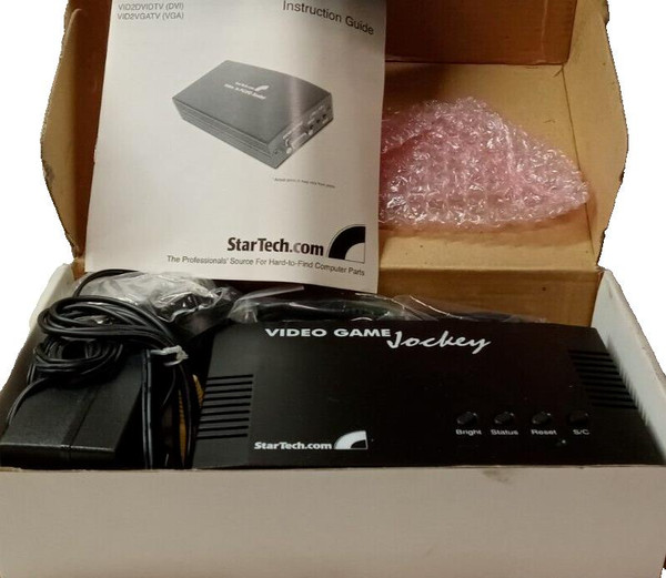 NEW STARTECH VIDEO TO VHD/HDTV SCALER / VIDEO CONVERTER VID2GATV EE0280