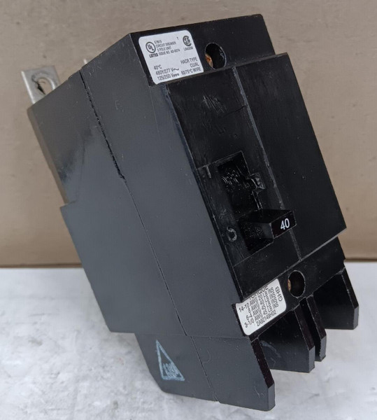 EATON GHB2040 BOLT-ON CIRCUIT BREAKER 40 AMP 2 POLE 480/277 VAC