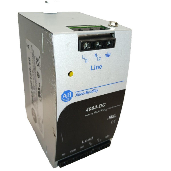 NEW ALLEN BRADLEY 4983-DC120-10 DIN RAIL SURGE SUPPRESSOR AND FILTER