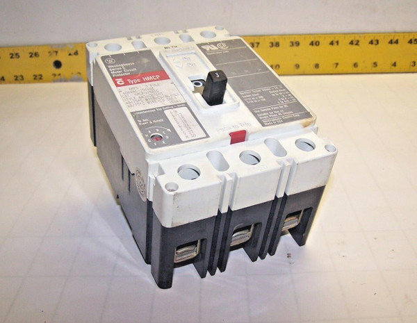 WESTINGHOUSE 3 AMP MOTOR CIRCUIT PROTECTOR 600 VAC 3 POLE  HMCP003A0C