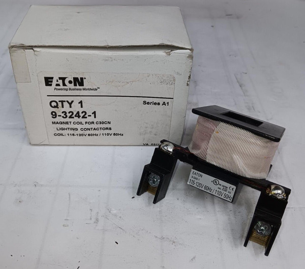 NEW EATON 120V MAGNET COIL FOR C30CN LIGHTING CONTACTOR 9-3242-1