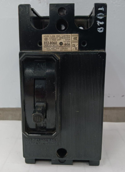 SIEMENS ITE 60 AMP CIRCUIT BREAKER 2 POLE 240 VAC EE2-B060