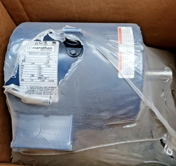 NEW MARATHON 2 HP/.9 HP TWO SPEED AC MOTOR Y1453 200-230V 182T 1765/1170 RPM DP