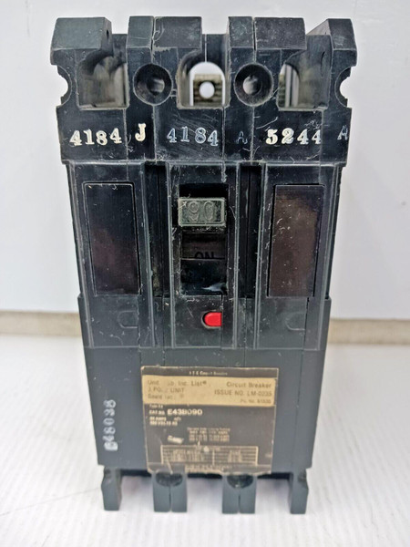 ITE 90 AMP CIRCUIT BREAKER 3 POLE 480 VAC E43B090