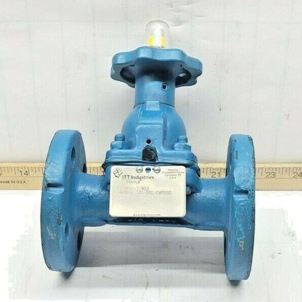 NEW ITT DIA-FLO 1" FLANGED MANUAL DIAPHRAGM CONTROL VALVE  CWP200 1-2501-T-903