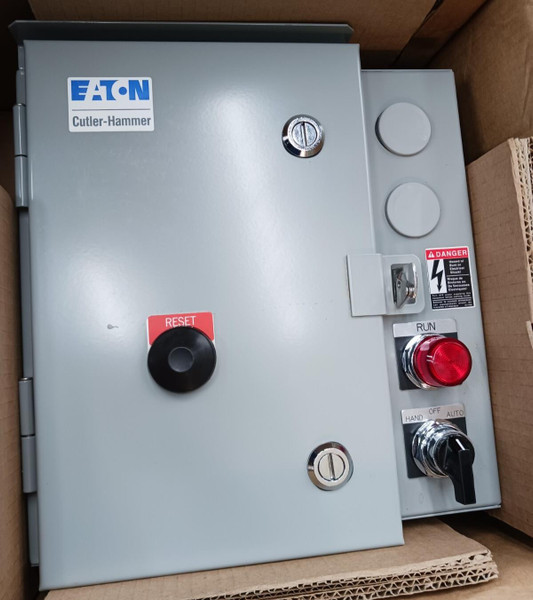 NEW EATON SIZE 0 ENCLOSED MOTOR STARTER AN16BN0 5 HP ECN0702EJA NEMA 3R