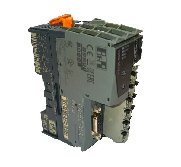 B&R X20BC0063 PROFIBUS DP SLAVE FIELDBUS COUPLER X20PS9400