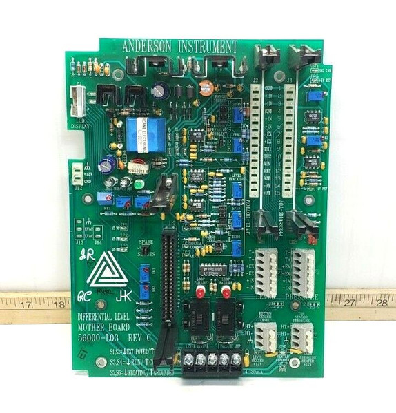 Anderson Instrument Differential Level Mother Board  56000-L03 REV. C