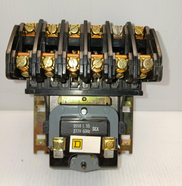 Square D 6 Pole Lighting Contactor 8903 L060 Coil 277 Vac