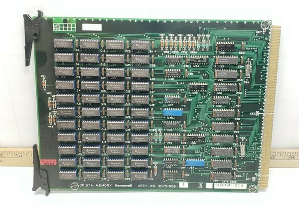 Honeywell Operation Station Memory Card Circuit Board  30751856-1