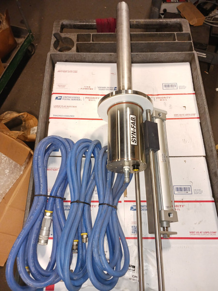 NEW SYN-FAB SF12-C-PIII HIGH TEMPERATURE IMAGING SYSTEM W/PNEUMATIC CYLINDER NEW SYN-FAB SF12-C-PIII HIGH TEMPERATURE IMAGING SYSTEM W/PNEUMATIC CYLINDER