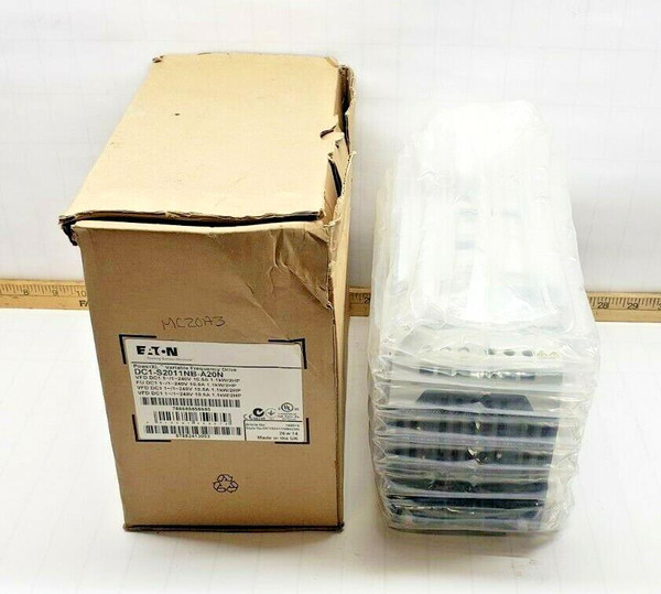 New Eaton Power XL Variable Frequency Drive 1.5 HP 240 VAC 1Ø  DC1-S2011NB-A20N