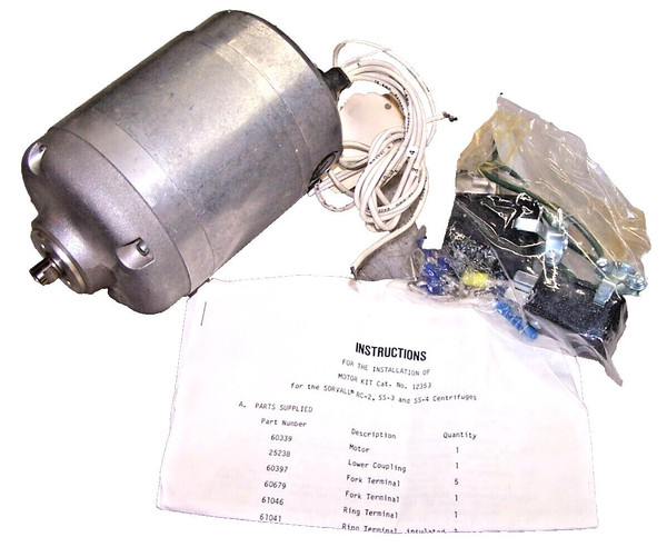 Sorvall 12353 Motor Kit For RC-2, SS-3 & SS-4 Centrifuges 120 VAC 7043-240