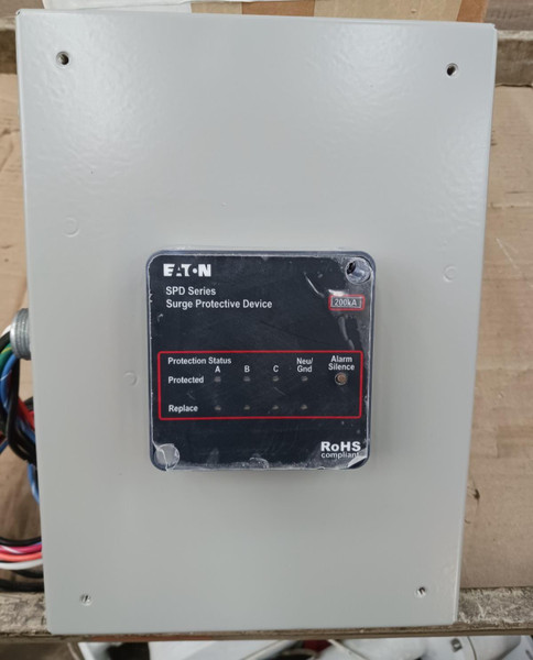 New Eaton SPD200208Y2K Surge Protective Device 120/208 Vac 200Ka SCCR