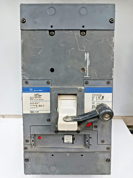 GE 1200 Amp Hi-Break Circuit Breaker 3 Pole 600 V SKHA36AT1200 W/ 1200 Amp Trip GE 1200 Amp Hi-Break Circuit Breaker 3 Pole 600 V SKHA36AT1200 W/ 1200 Amp Trip