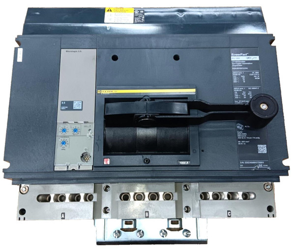New Square D 1000 Amp I-Line Circuit Breaker 600 VAC 3 Pole  RGA36100CU31A New Square D 1000 Amp I-Line Circuit Breaker 600 VAC 3 Pole  RGA36100CU31A