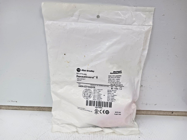 New Allen-Bradley SensaGuard Non-Contact Switch 440N-Z21SS2HN