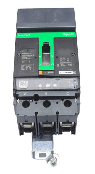 Square D PowerPacT 250 Amp I-Line Circuit Breaker 600 VAC 3P 125 kA JLA36250U31X