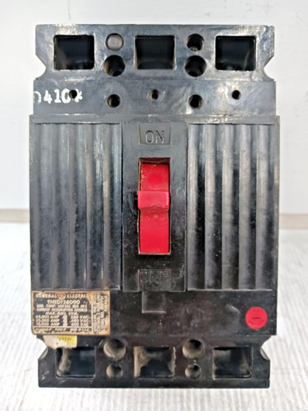 GE General Electric 90 Amp Circuit Breaker 2 Pole 600 VAC 25kA THED126090