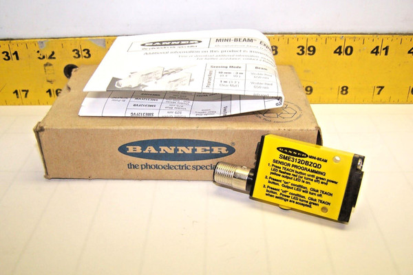 New Banner Photoelectric Sensor  SME312DBZQD