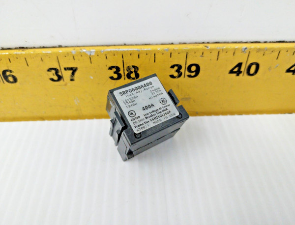 GE 400 Amp Rating Plug For SGH/SGL/SGP 600 Amp Breakers  SRPG600A400