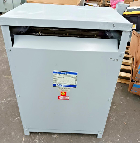 Westinghouse 75 Kva 3 Phase Transformer 480 ▲ HV 208Y/120 LV N48M28T75A  #5