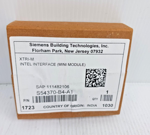 New Siemens XTRI-M Intel Interface Mini Module S54370-B4-A1
