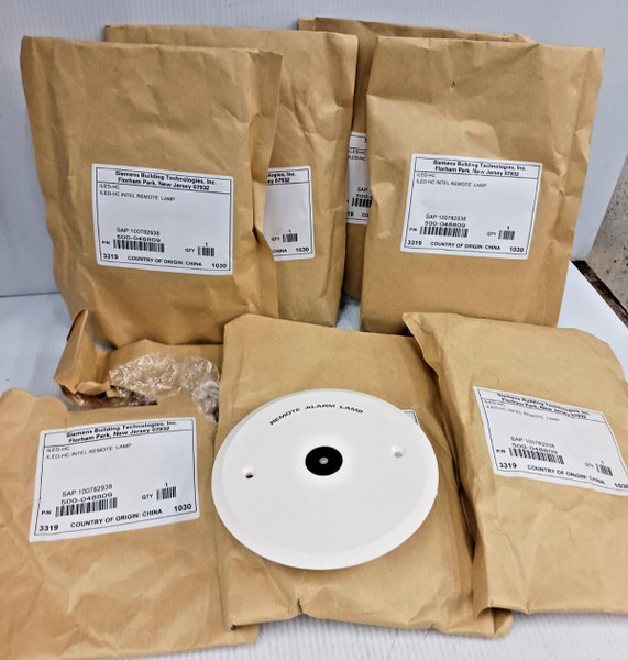 Lot of 7 New Siemens ILED-HC Intel Remote Lamp Fire Alarm