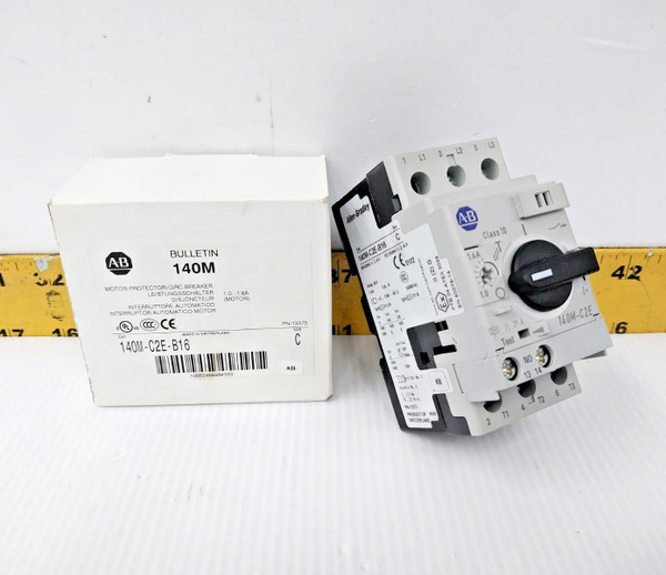 New Allen-Bradley Motor Protector Circuit Breaker  140M-C2E-B16  SER C