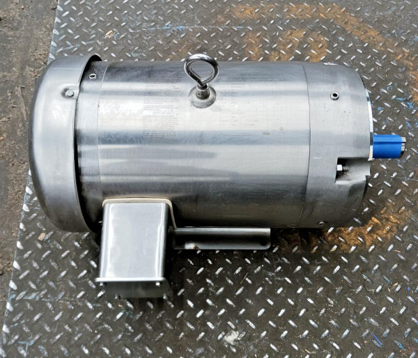 New Baldor 7.5 HP AC Washdown Stainless Motor CESSWDM3710T 1770 Rpm 213TC