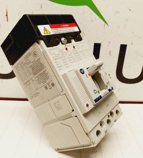 ALLEN-BRADLEY 140G-G6C3-C15 15 AMP CIRCUIT BREAKER 3 POLE 600Y/347 VAC 250 VDC