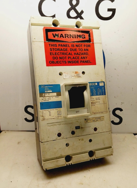CUTLER-HAMMER MD3800F 800 AMP CIRCUIT BREAKER 3P 600 VAC W/800 AMP TRIP