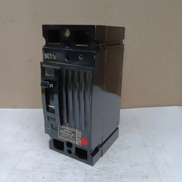 GE 25 AMP CIRCUIT BREAKER 2 POLE 240 VAC TEB122025