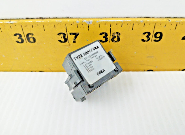 GE 600 Amp Circuit Breaker Trip Unit Rating Plug SRPG600A