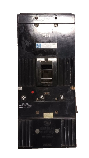 GE 800 Amp Tri-Break Circuit Breaker 3 Pole 600 VAC TB636B800 (Flaw)