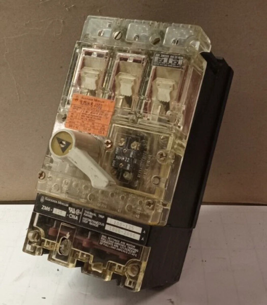KLOCKNER MOELLER 125 AMP CIRCUIT BREAKER 3 POLE 600 VAC ZM6-125-CNA NZMH6-160